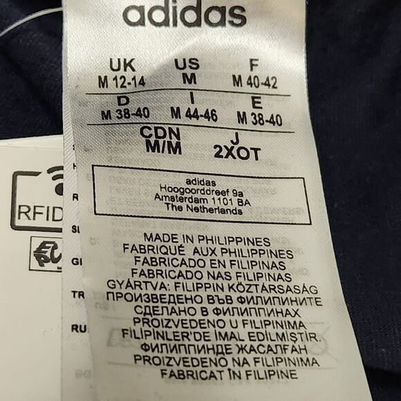 Adidas Printed Cotton Leggings – Women’s Medium | Legend Ink | NWT | Stretch Fit - Picture 3 of 5